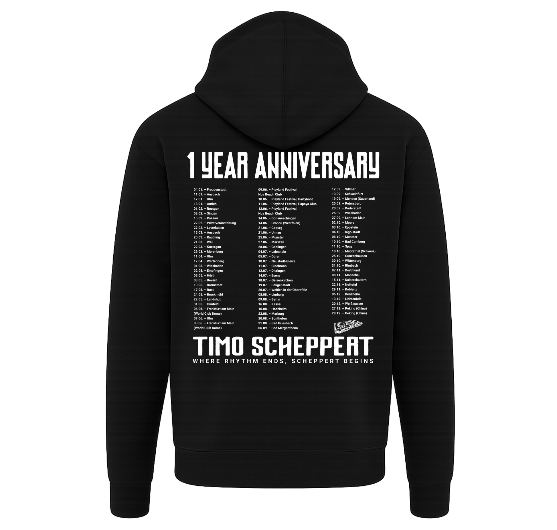Timo Scheppert – Birthday Hoodie (1 Year Anniversary Edition)